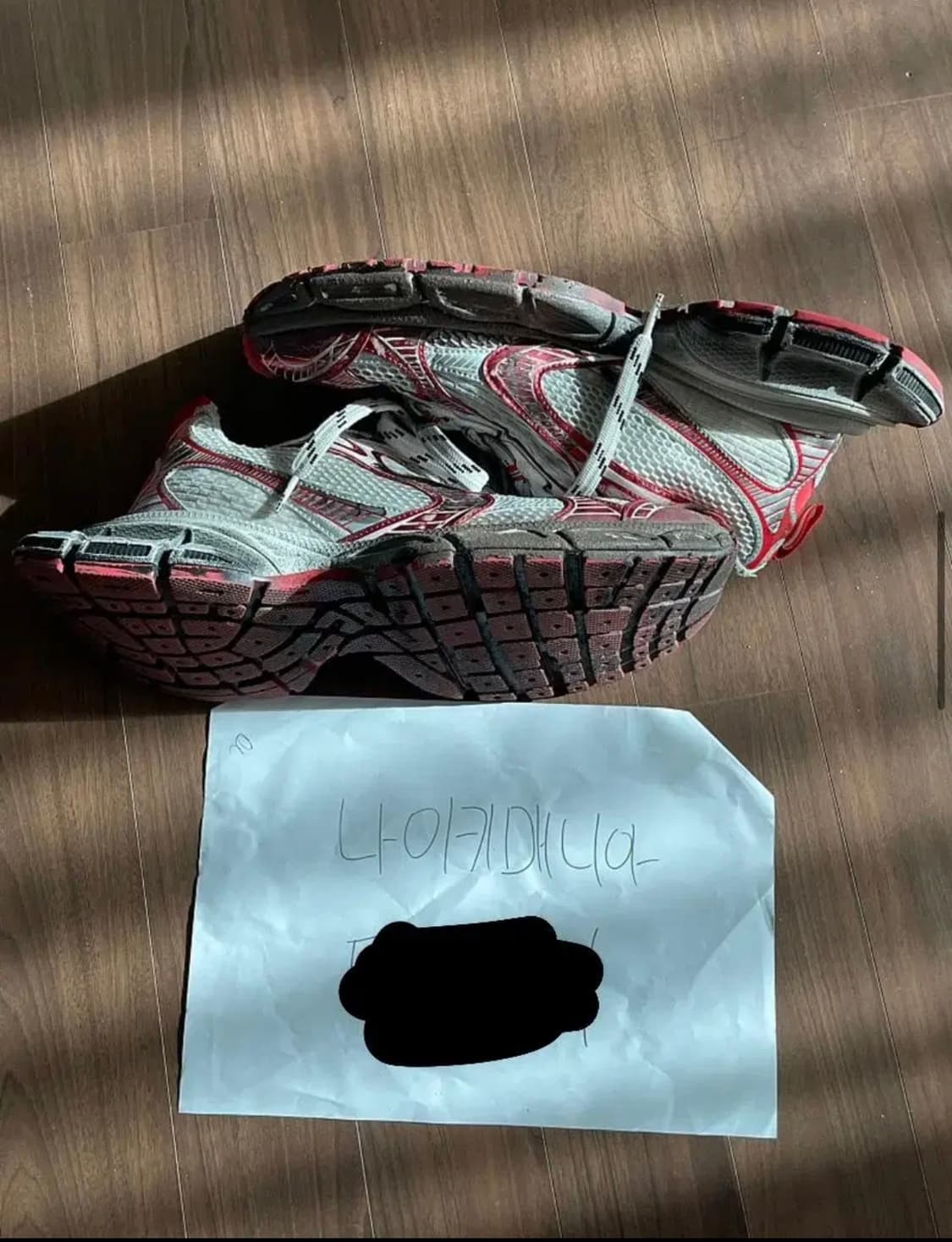 발렌시아가 3xl 레드 원아웃(44) 상품이미지4