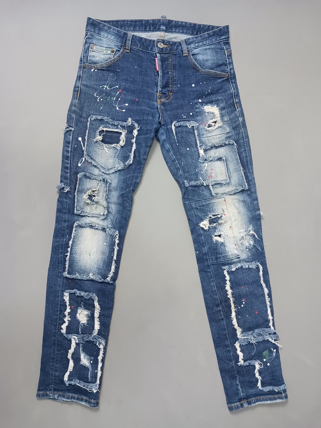 [30] 디스퀘어드2 멀티패치 워크 쿨가이진 청바지 상품이미지1