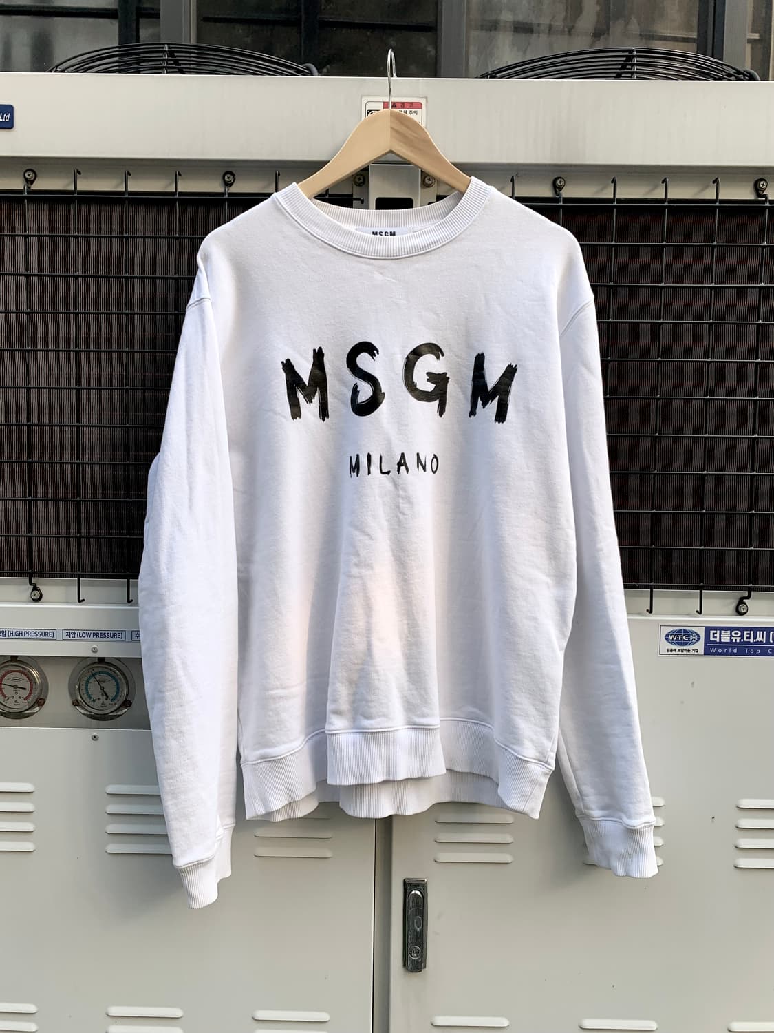 MSGM 맨투맨 (white) 상품이미지1