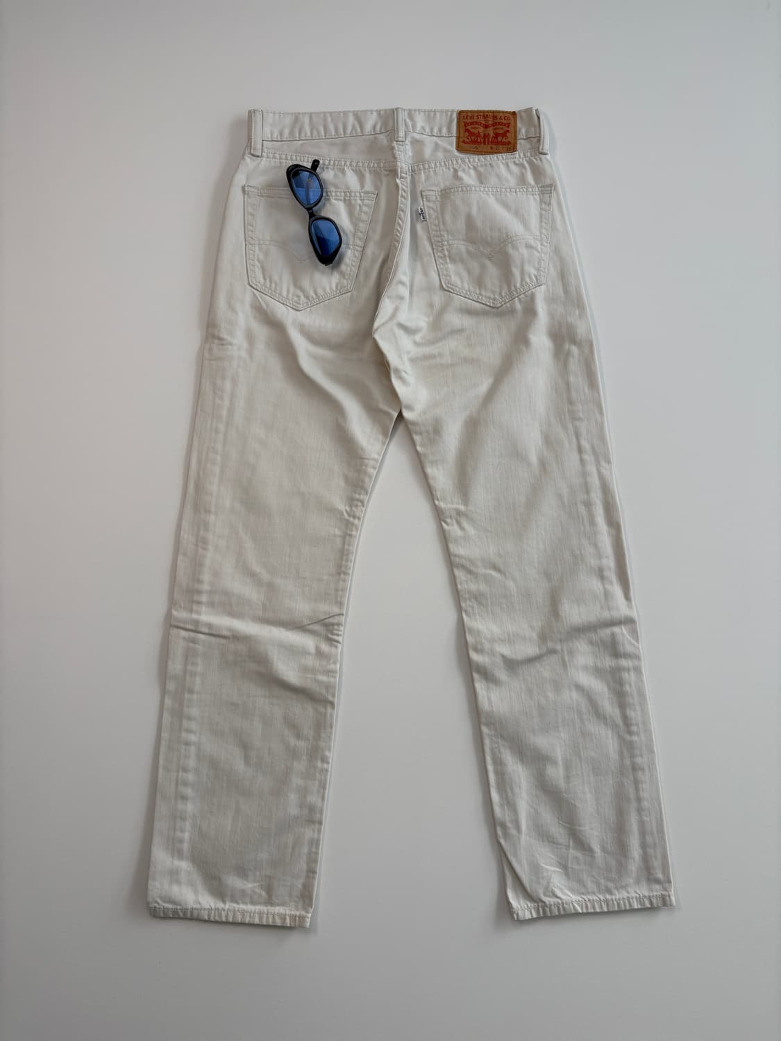 [31x32] 리바이스 505 아이보리 베이지탭 상품이미지3