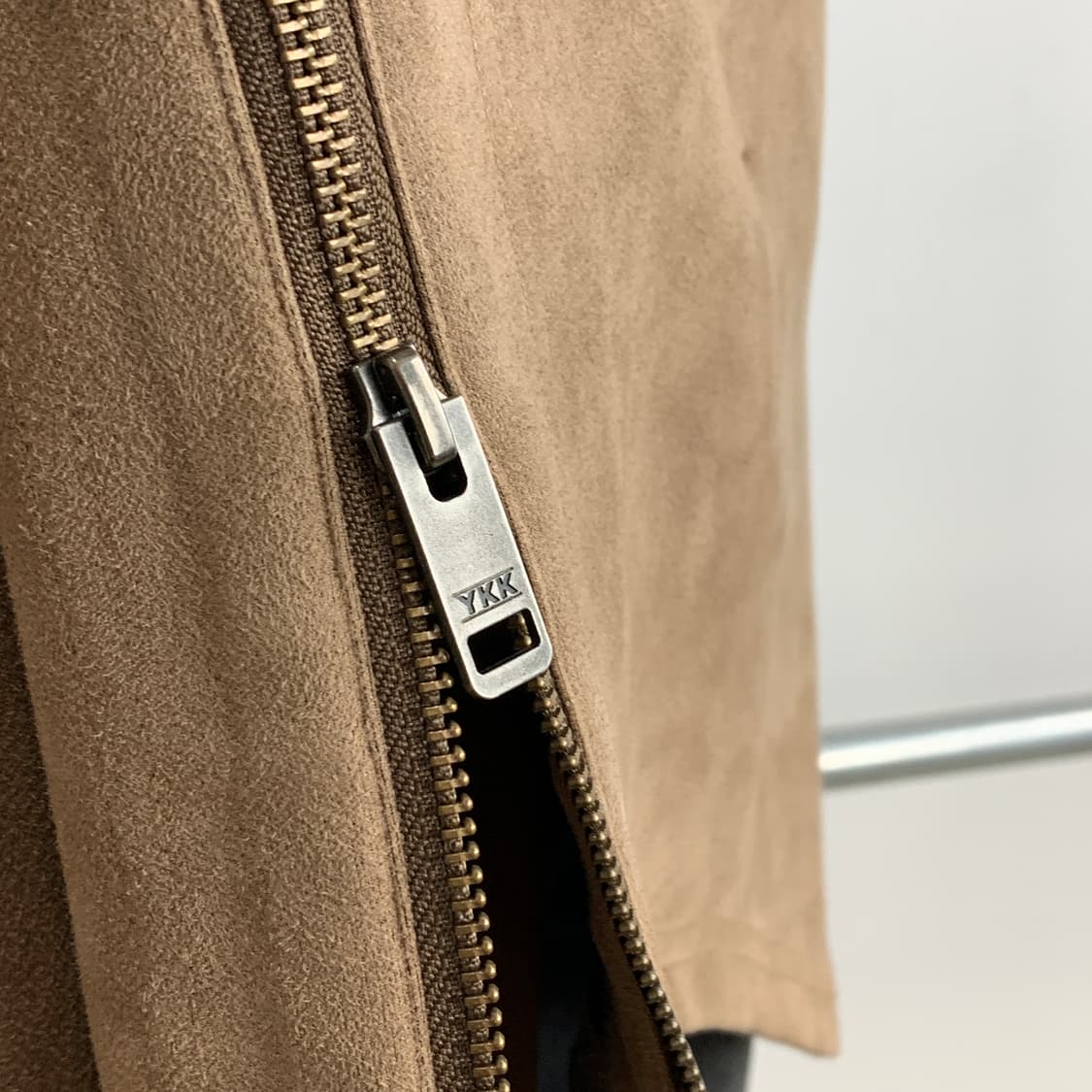 토네이도 마트 빅 후드 풀 집업 비대칭 드레이프 자켓 상품이미지8