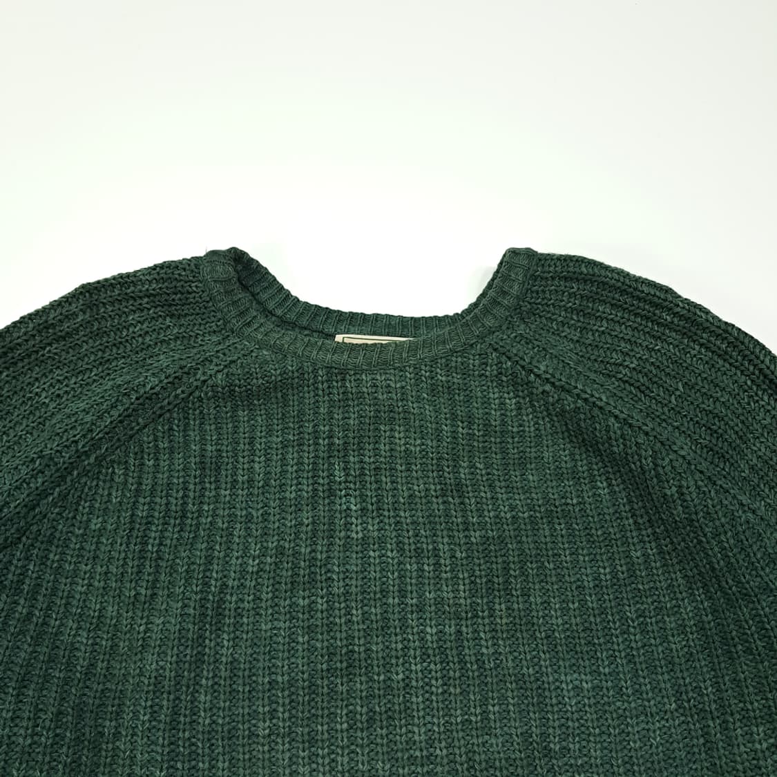 CL311 XL 엘엘빈 90s 미국판 코튼 쉐이커 니트 스웨터 상품이미지2