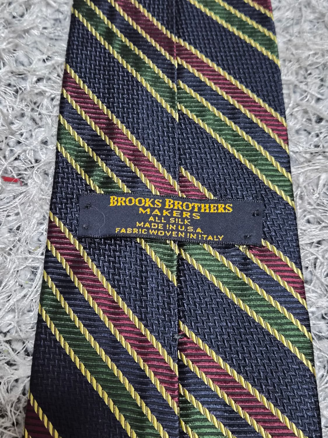 브룩스브라더스 사선 패턴 넥타이 Free - N73 상품이미지4