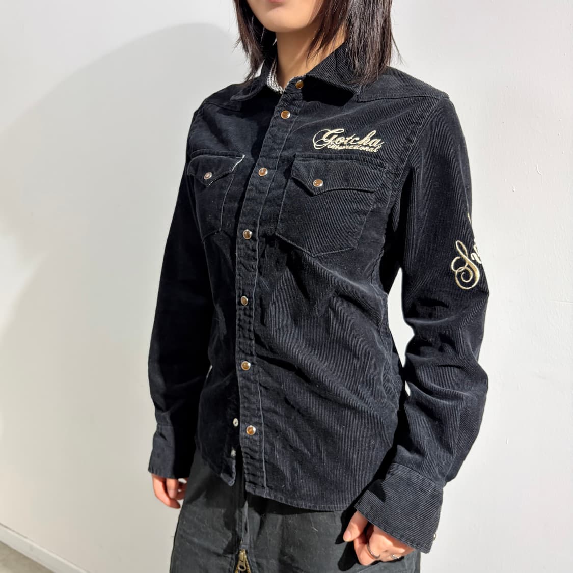 gotcha 웨스턴 코듀로이 셔츠 상품이미지2