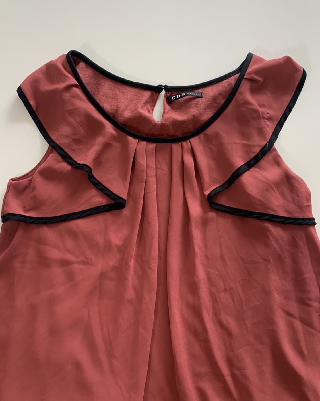 C.D.S BASIC bias blouse 일본빈티지 블라우스 상품이미지1