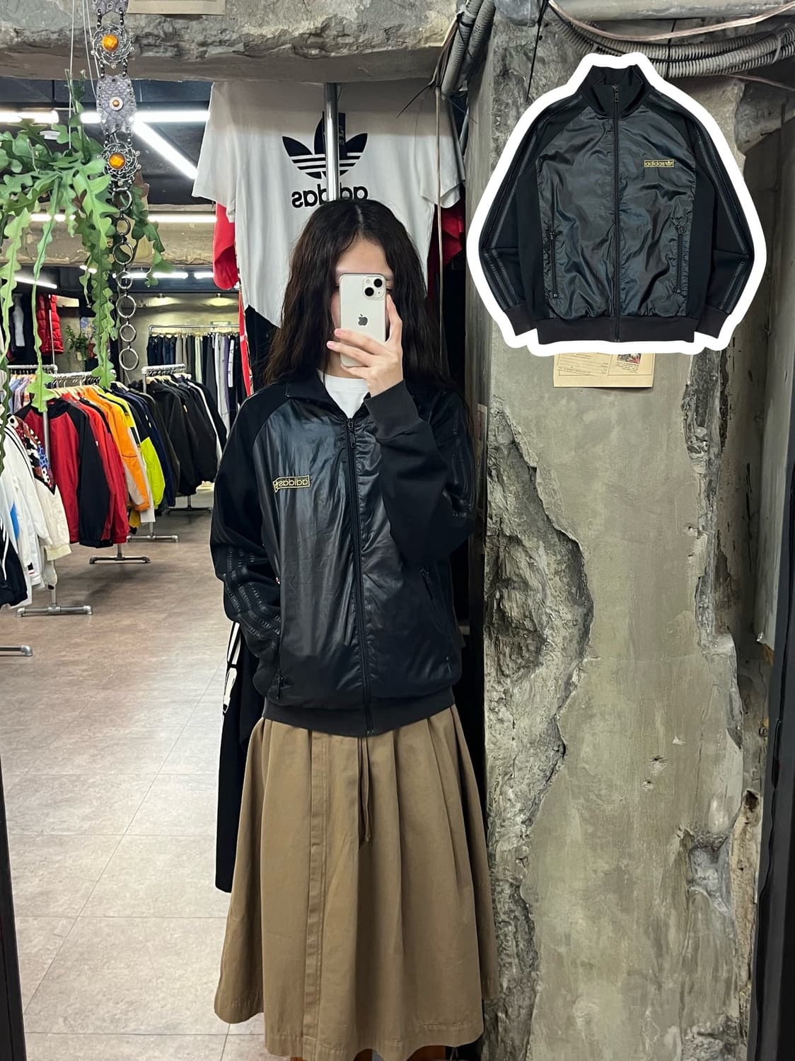 아디다스 골드로고 블랙라인 져지 블랙 95 #csz1829 상품이미지1