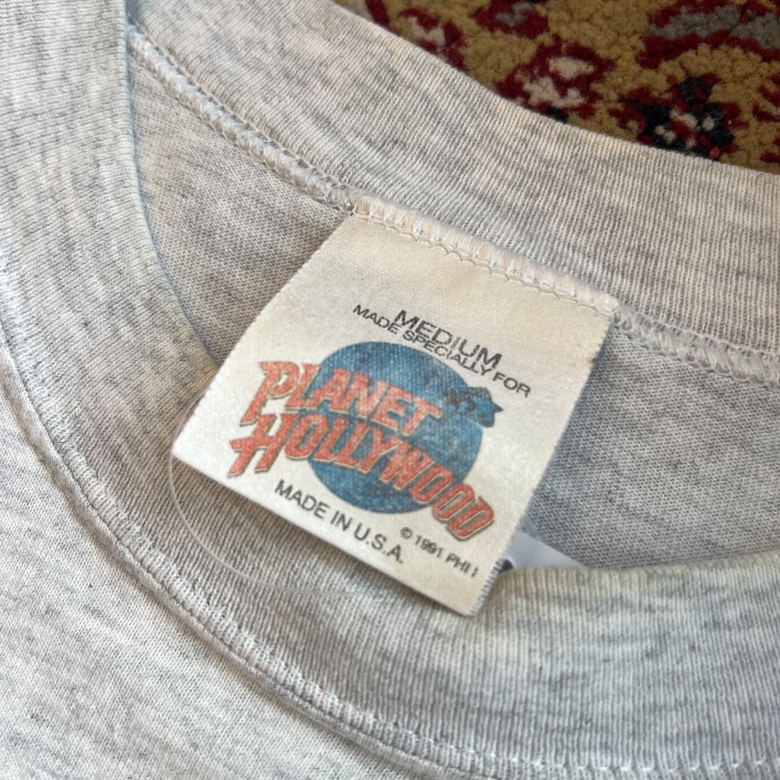 90‘s Planet Hollywood T-shirts  [M,100] 상품이미지3