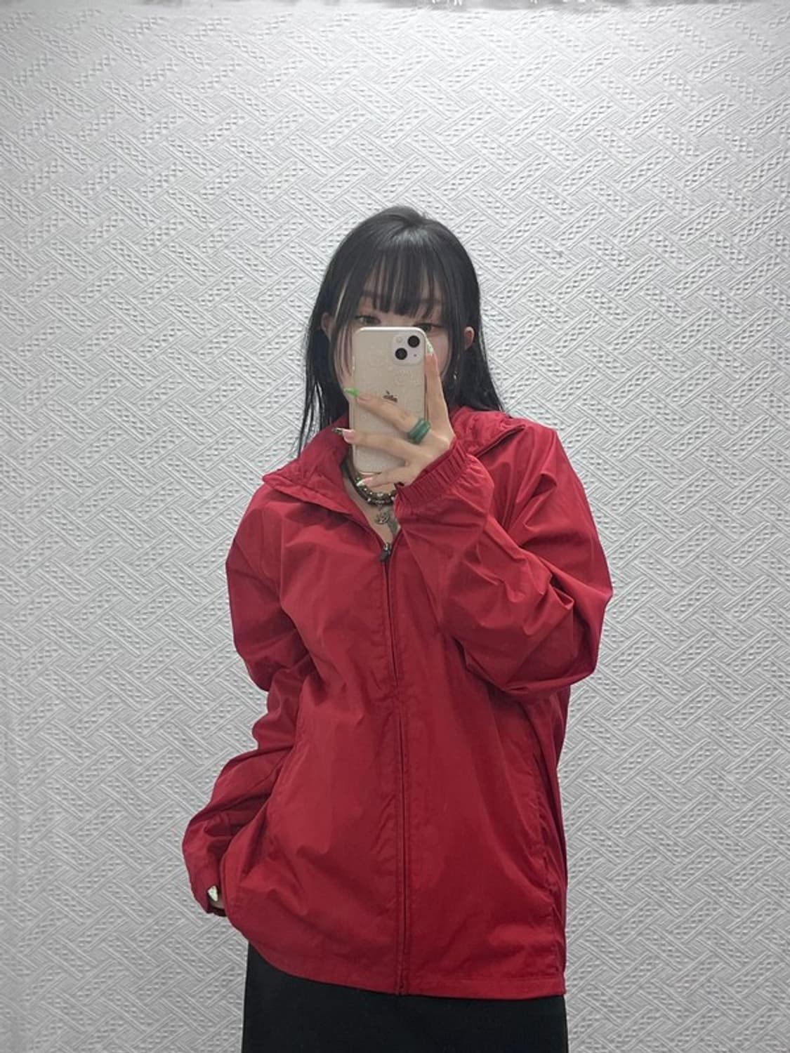 나이키 스포티 올드스쿨 레트로 바람막이 자켓 XL C08920 상품이미지1