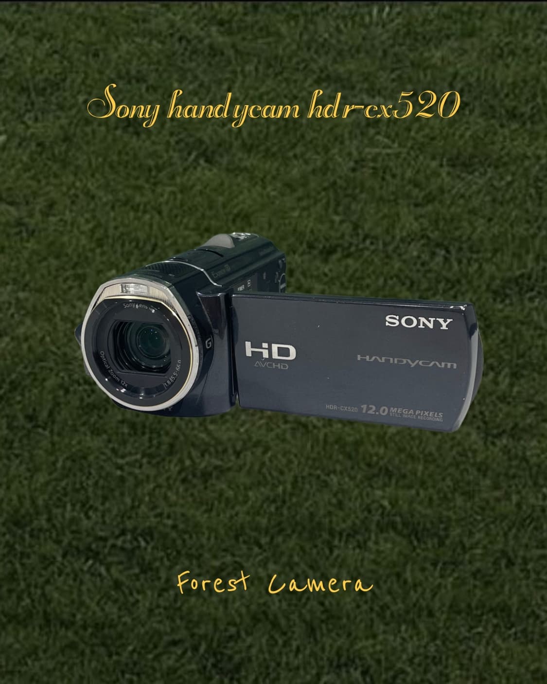 (셀카) 소니 핸디캠 hdr-cx520 디지털캠코더 빈티지캠코더 디카 상품이미지1