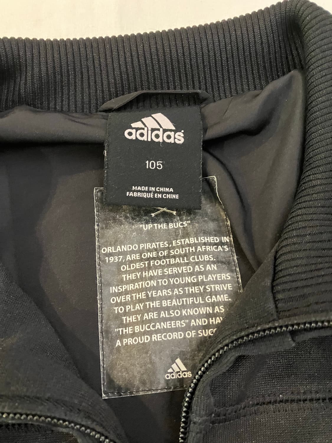 00s 아디다스 올란도 파이어리츠 스컬 져지 블랙 상품이미지5