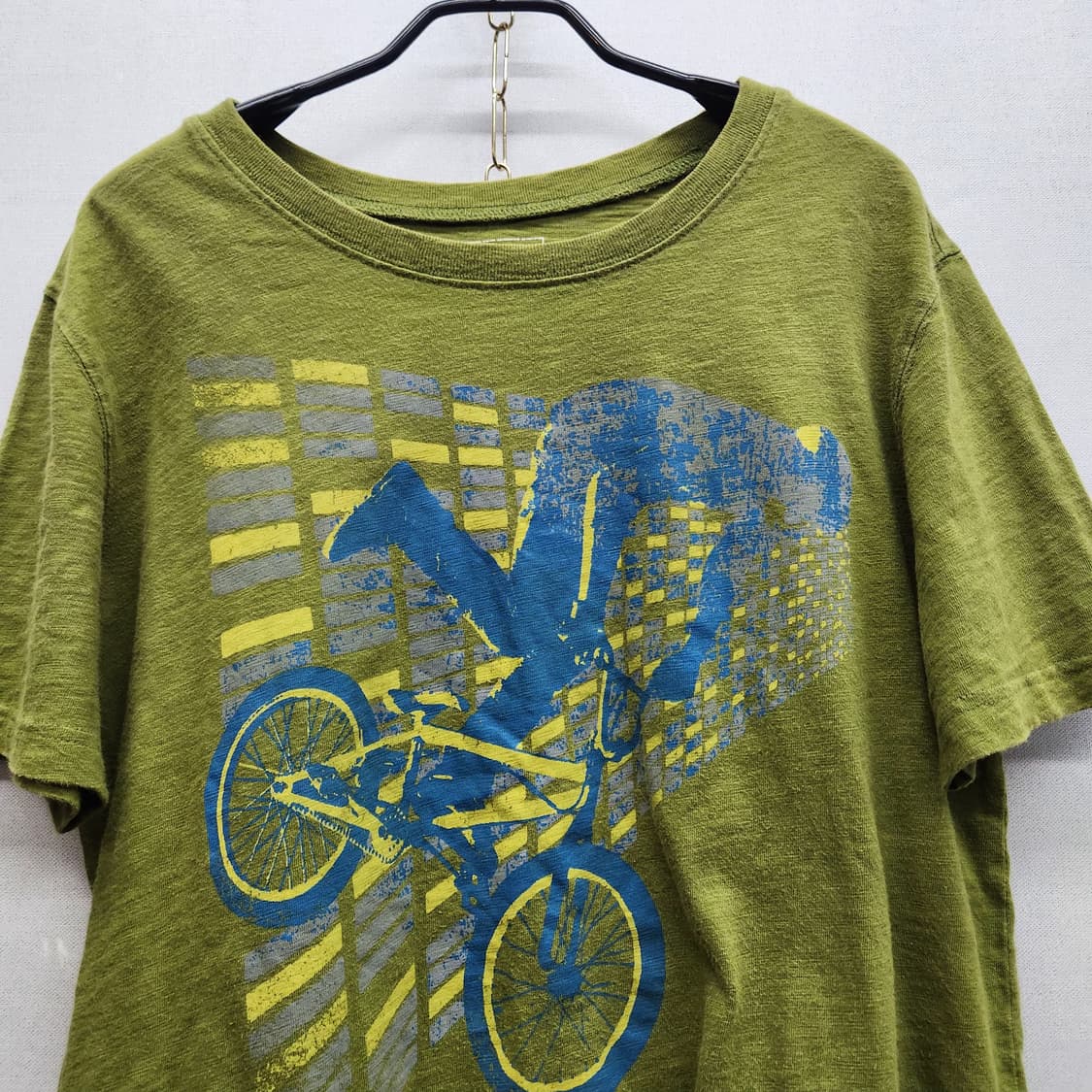 엘엘빈 바이크 빈티지 프린팅 반팔티 L 상품이미지2