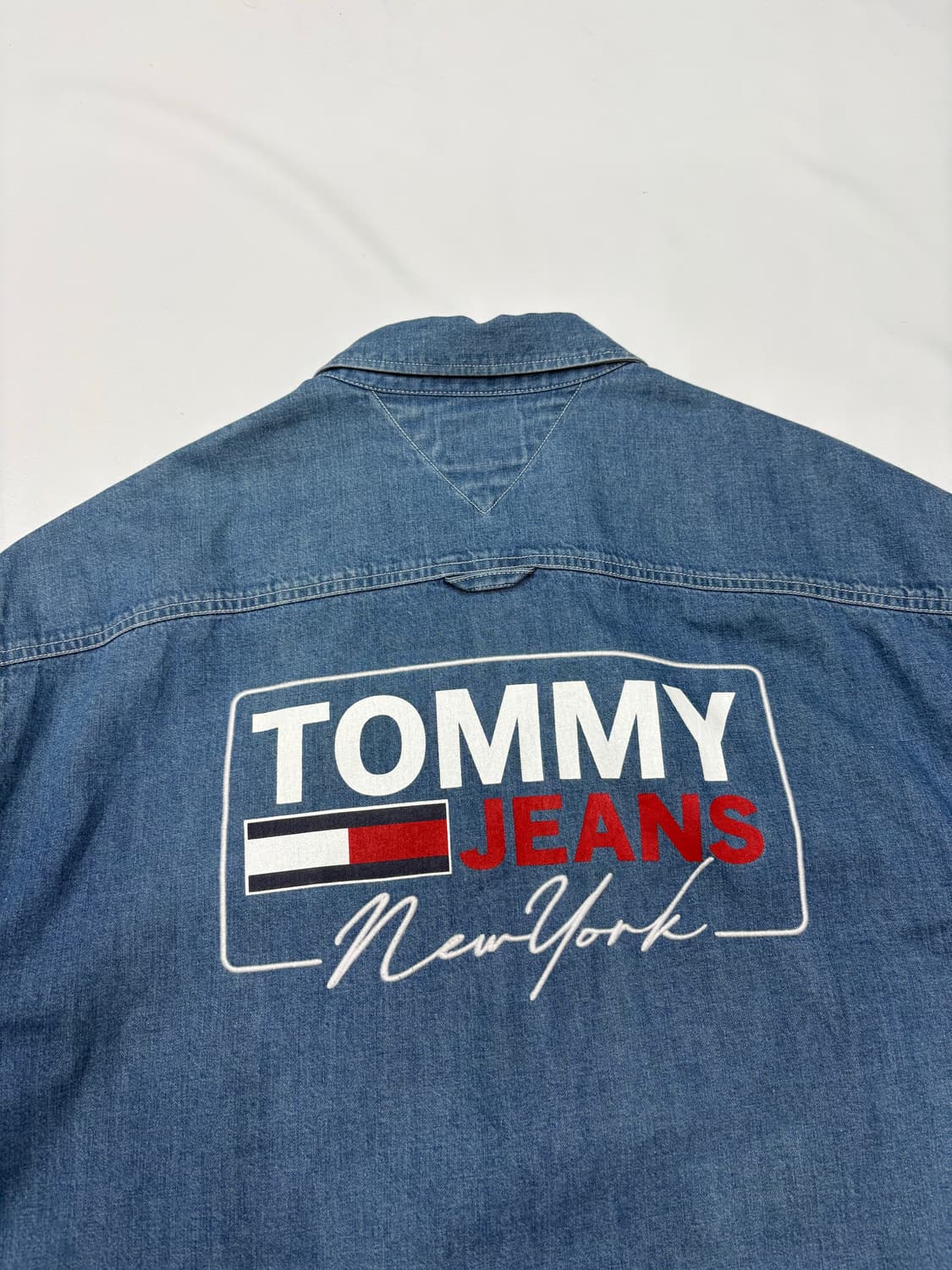 타미힐피거 백로고 쇼트 슬리브 워크 반팔 셔츠 상품이미지7