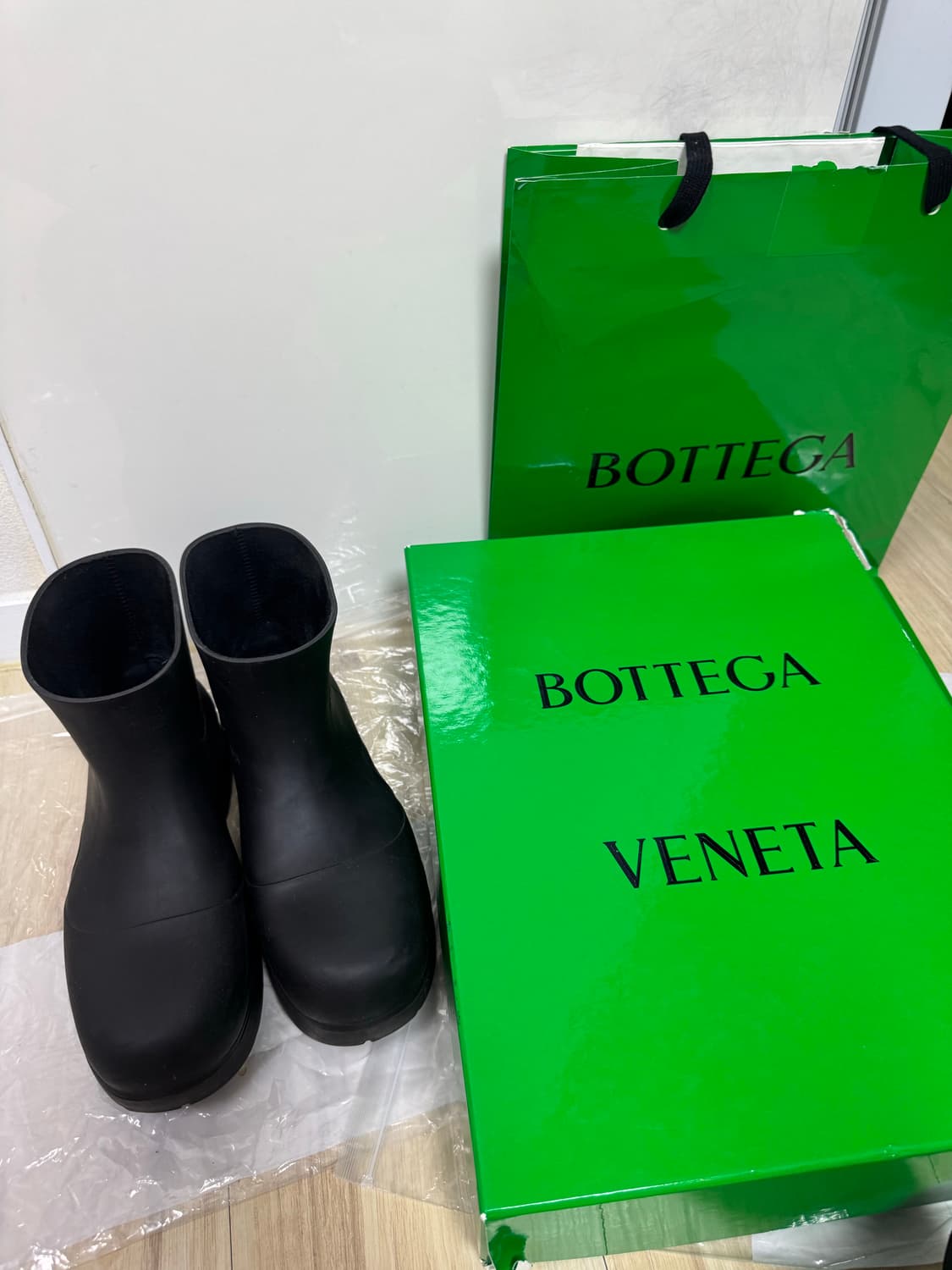 보테가베네타 퍼들 앵클 부츠 상품이미지4