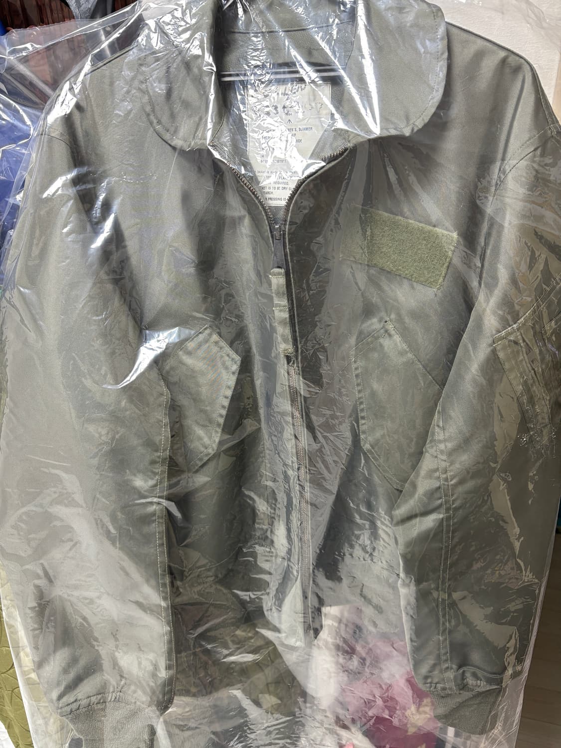 호주 공군 파일럿 자켓 항공 점퍼 cwu-36 p 1994년 보급품 M 상품이미지3