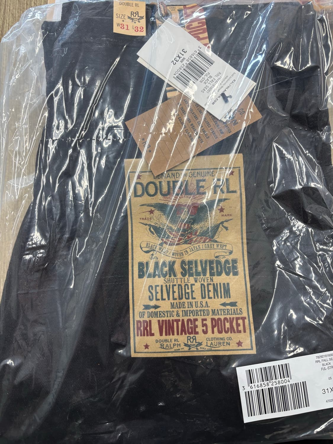 RRL 빈티지파이브포켓 블온블 31x32 상품이미지1