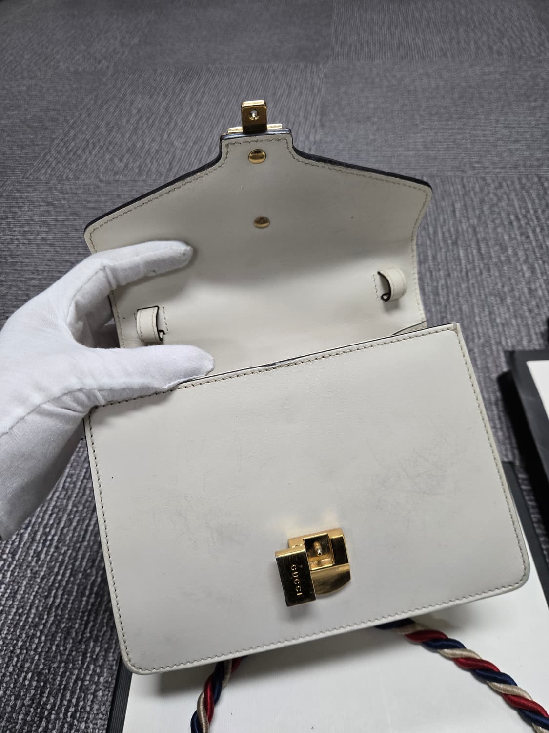 [특가][정품]구찌 실비백 화이트 상품이미지8