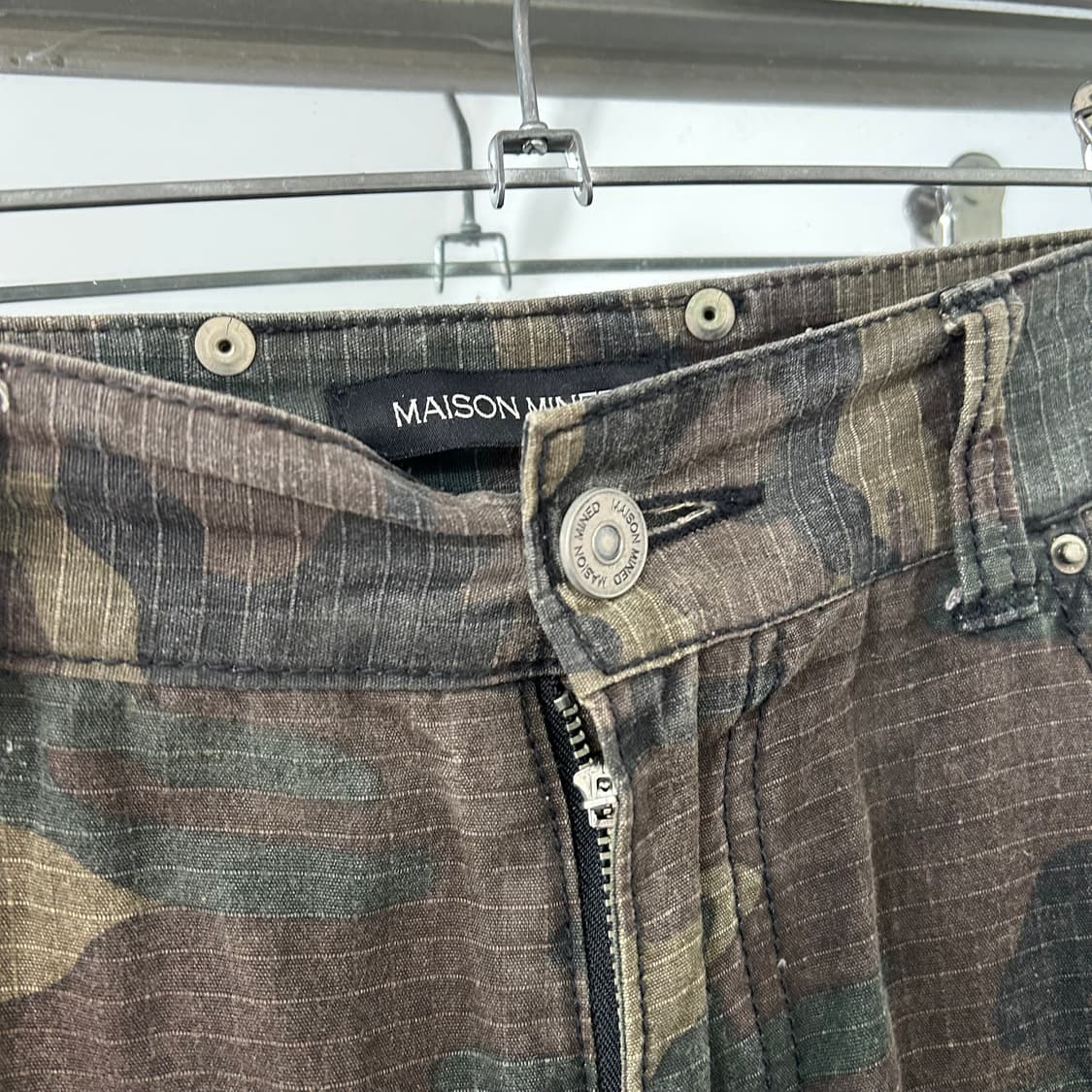 메종 미네드 립스탑 카모 카펜터 카고 팬츠 상품이미지8