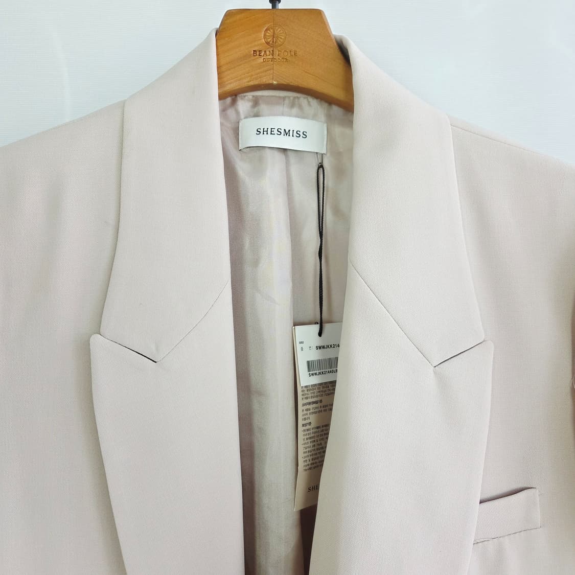 택상품 쉬즈미스 베이지 테일러드 오픈자켓 여성 66 상품이미지4