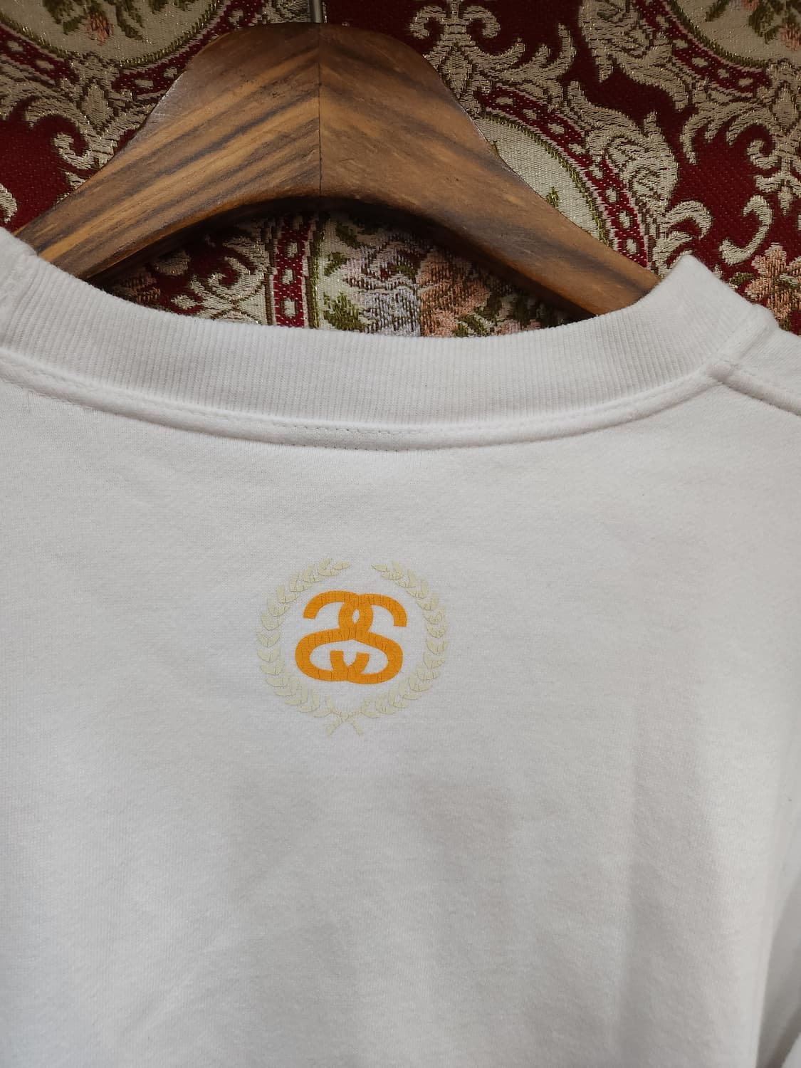 스투시 90s 빅스컬 화이트 기모 맨투맨 stussy 상품이미지8