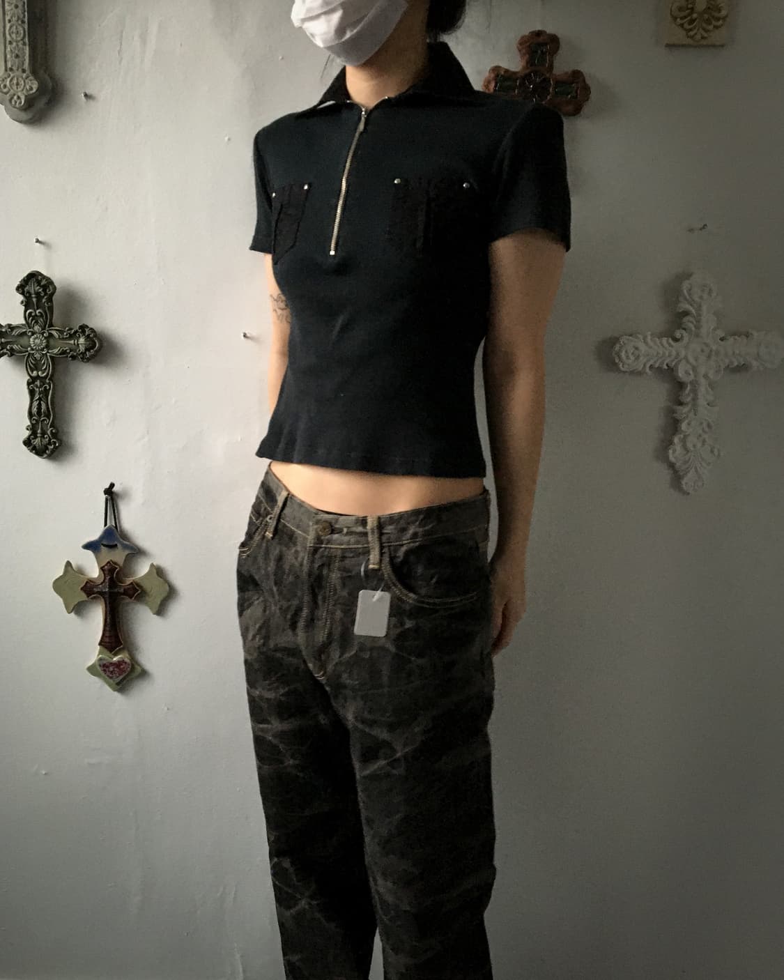 Pocket point ribbed pk t 상품이미지6