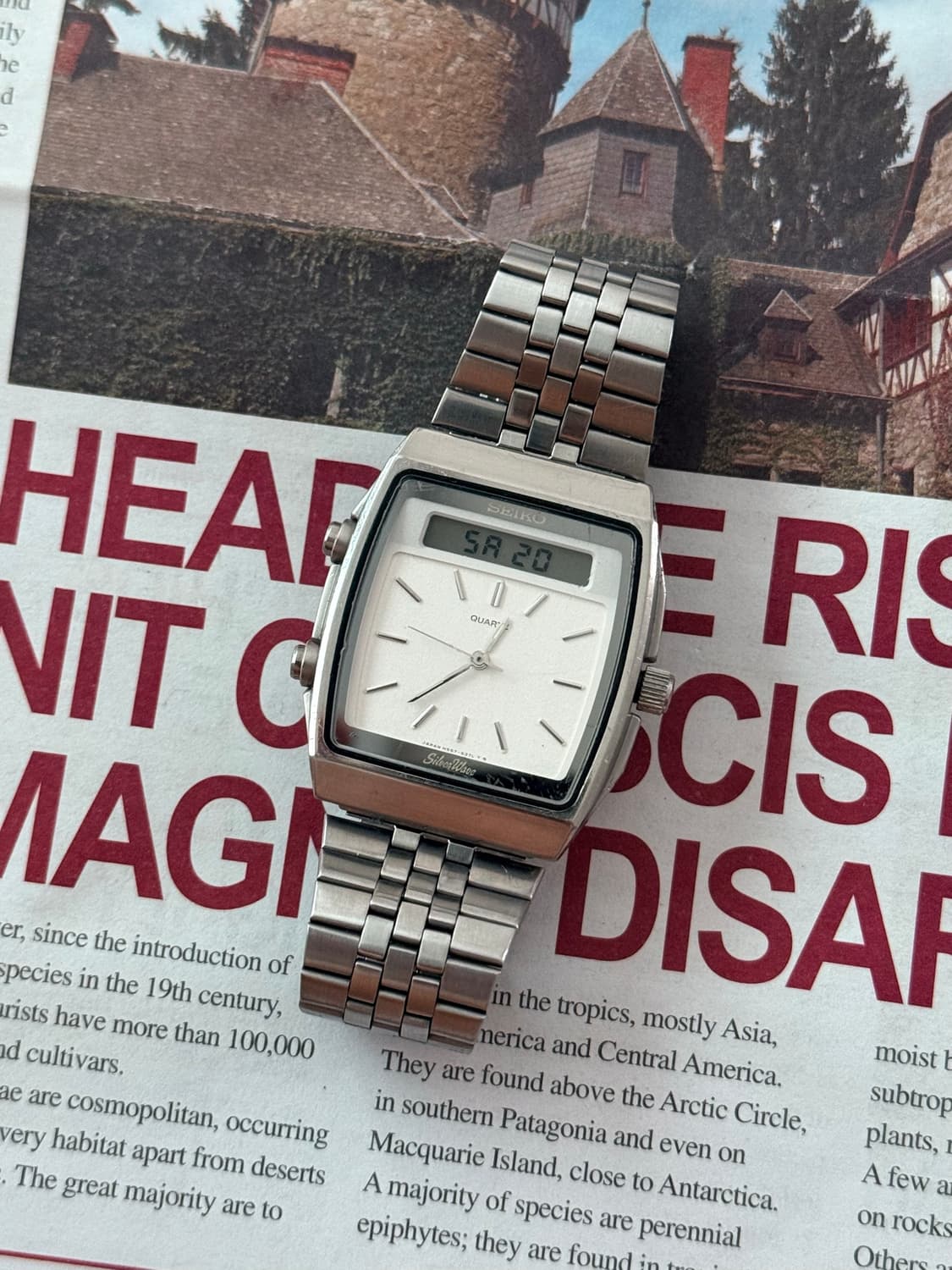 Seiko 세이코 쿼츠 SilverWave 아니디지 1982 상품이미지2