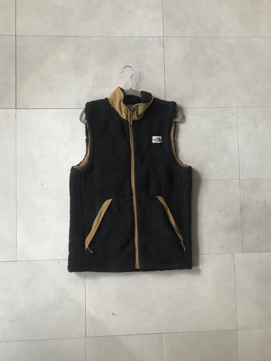 노페 블랙 후리스 조끼 상품이미지7