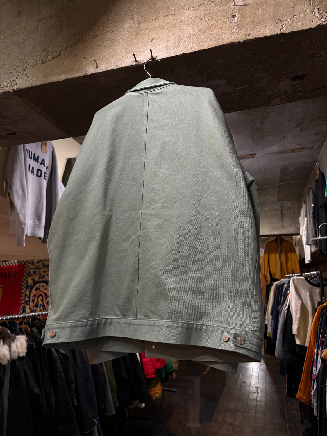 Supreme 슈프림 데님 민트 컬러 초어 트러커 자켓 상품이미지3