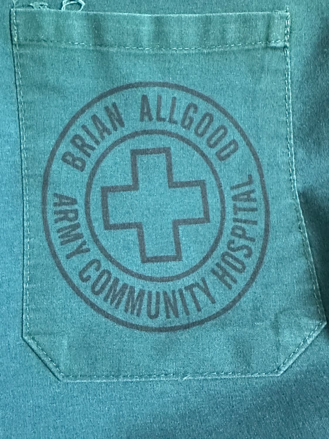 미국 미군 수술복 간호사 군의관 브이넥 반팔 티셔츠 (L) 상품이미지7