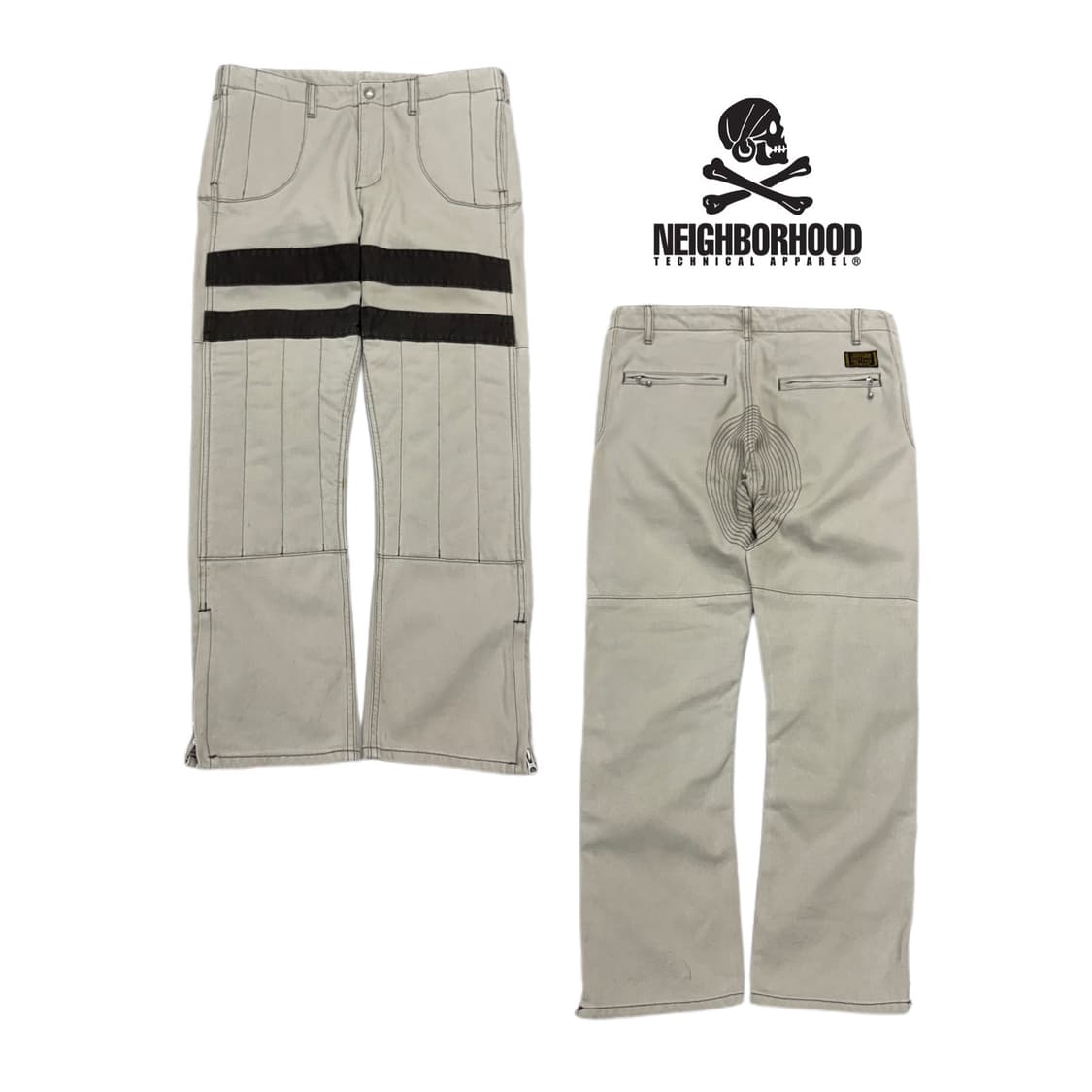 네이버후드 아카이브 바이커 팬츠 상품이미지1