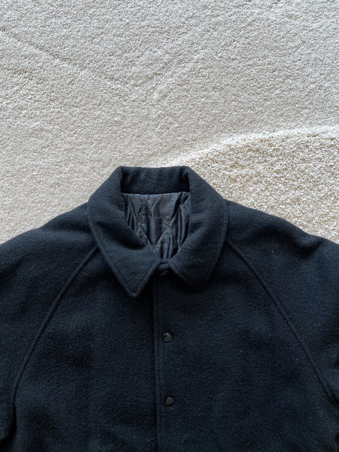 VAN JAC 퀄팅 울 봄버 자켓 (105-110) 상품이미지3