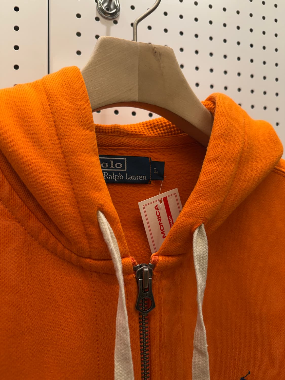 폴로 랄프로렌 오렌지 포니 스웻 후드집업 U761 상품이미지5
