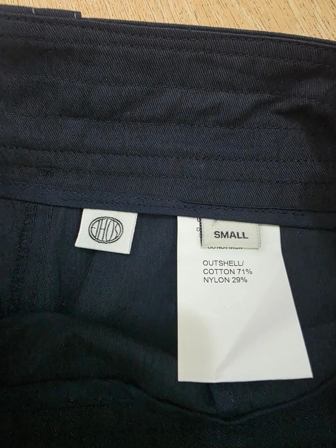 에토스 커브드 팬츠 네이비 S 상품이미지9