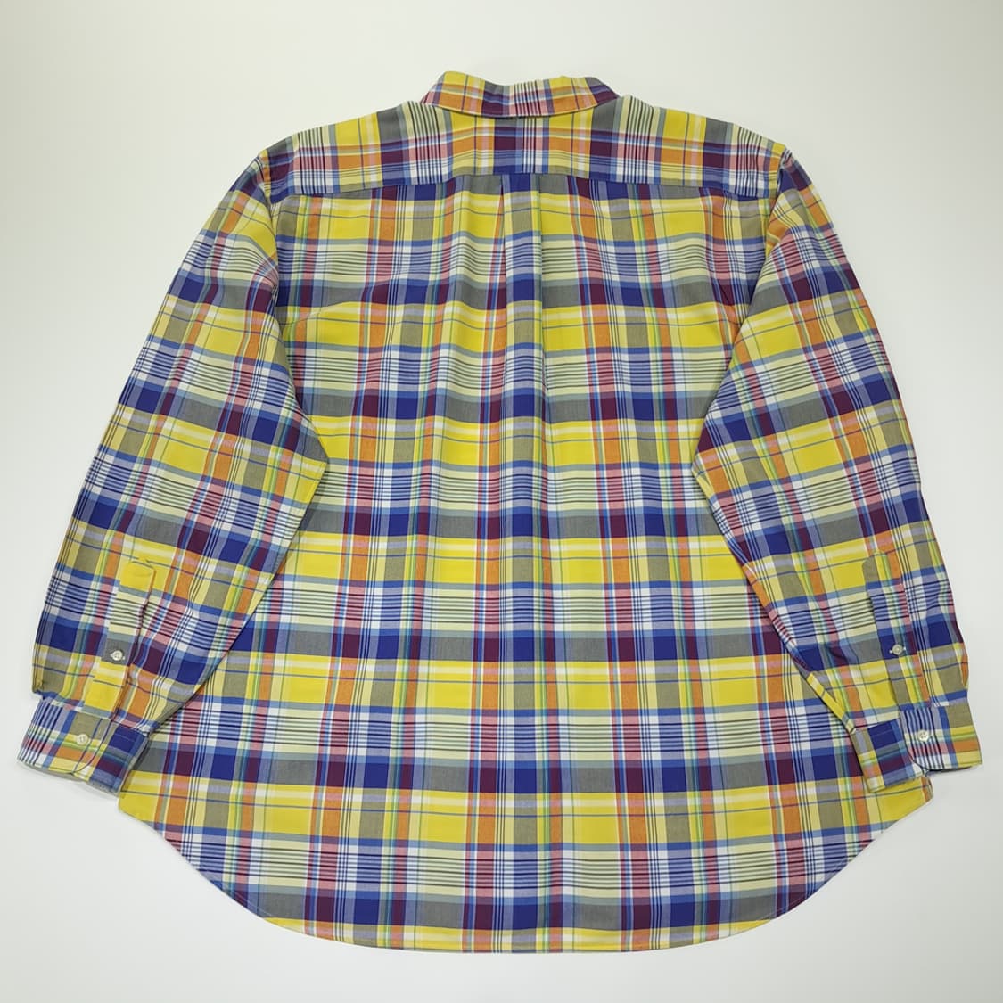 CL503 2XB 폴로 90s 코튼 매드라스체크 멀티컬러 셔츠 남방 상품이미지6