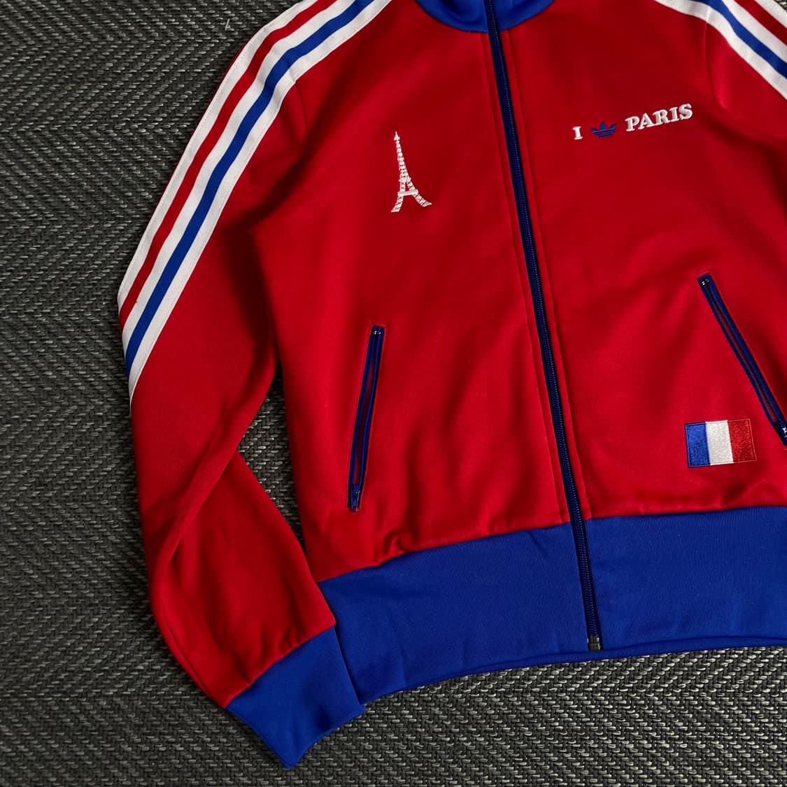 아디다스 파리 빅로고 크롭 트랙탑 져지o 3362 상품이미지3