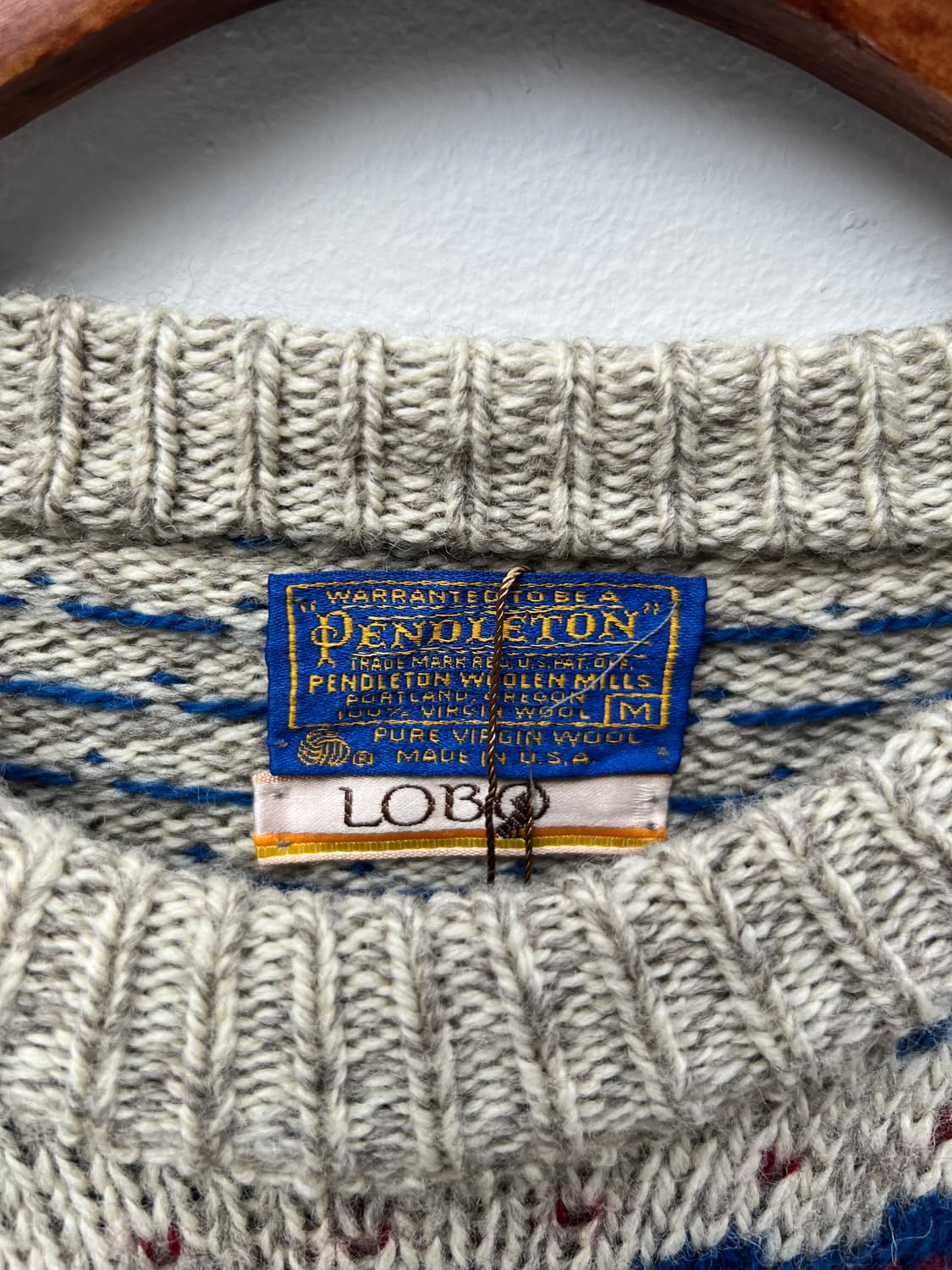 [M]PENDLETON 펜들턴 Made in USA 페어아일 니트 상품이미지2