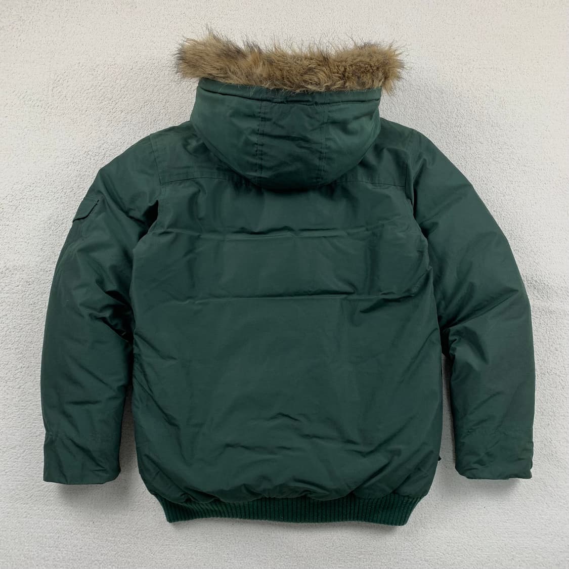 00s 울리치 자수로고 코요테 퍼 아크틱 다운 파카 그린 상품이미지3
