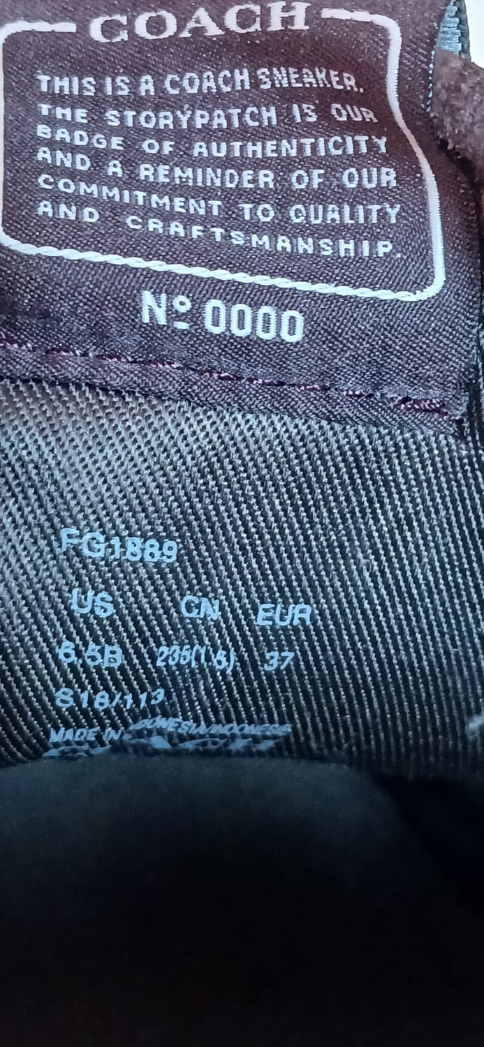 코치 시그니처 여성용 스니커즈(235mm)  상품이미지5