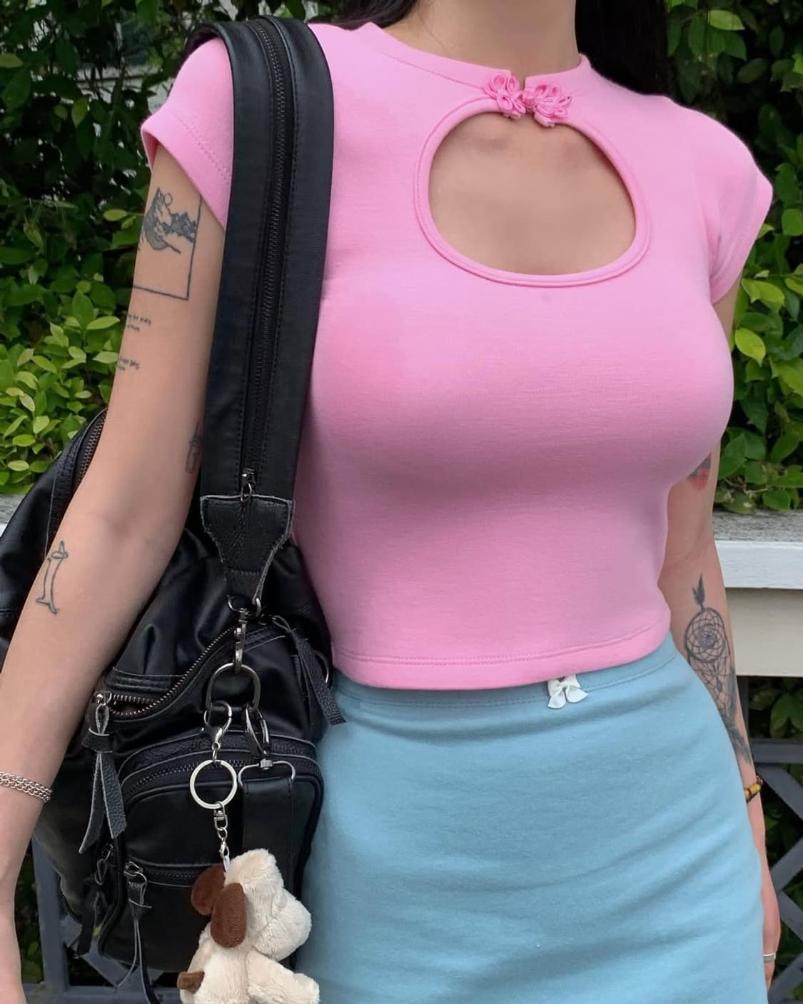 페일제이드 만다린 티셔츠 핑크 상품이미지3