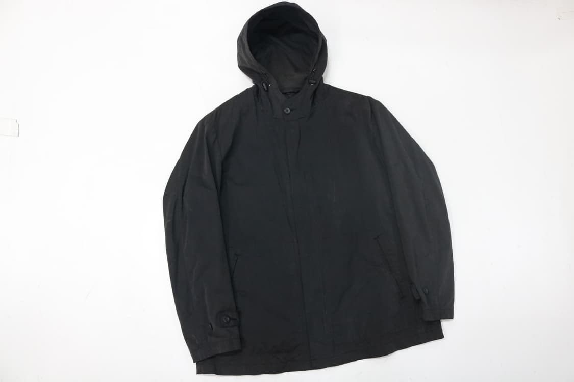 블랙 퀼팅 라이너 후드 필드 자켓 (XL) 상품이미지2