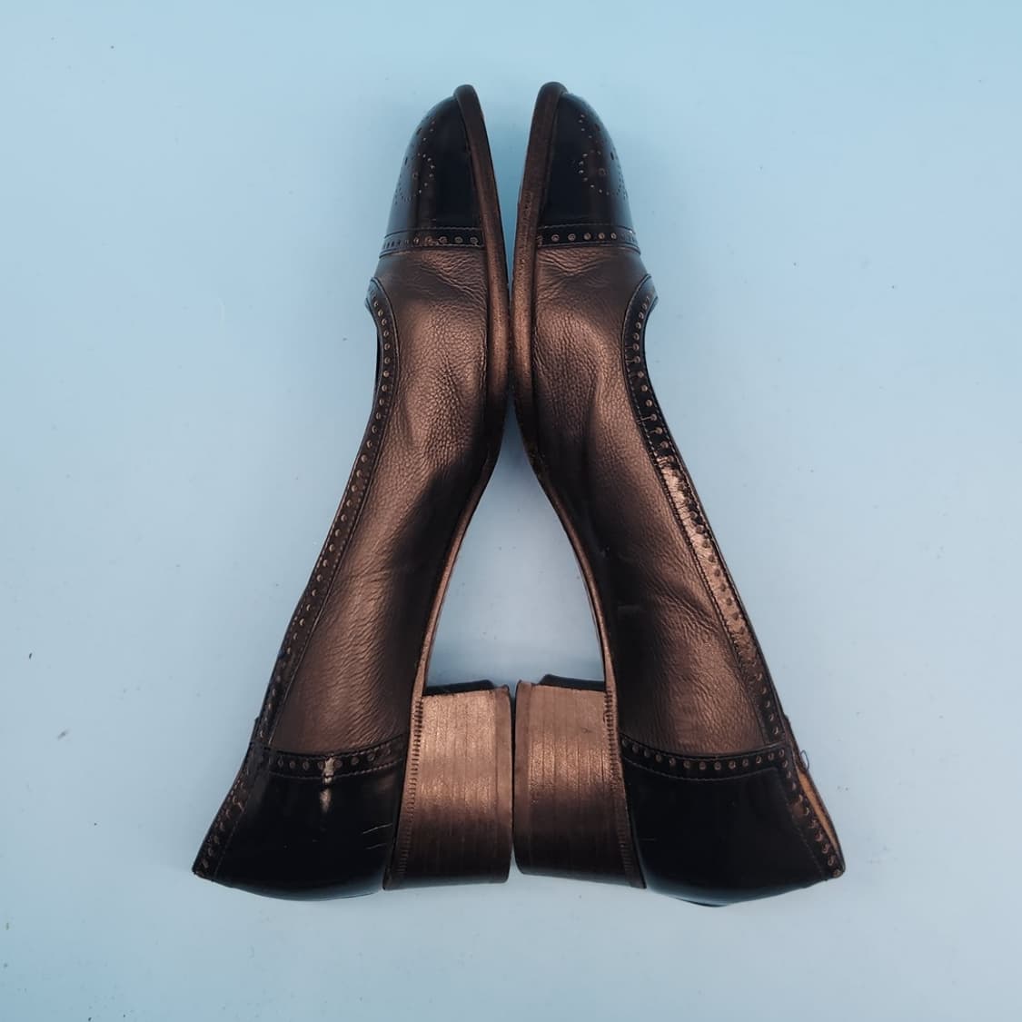 ooo LINEA ELLE 이태리 여성수제화 37 240 굽4 상품이미지5