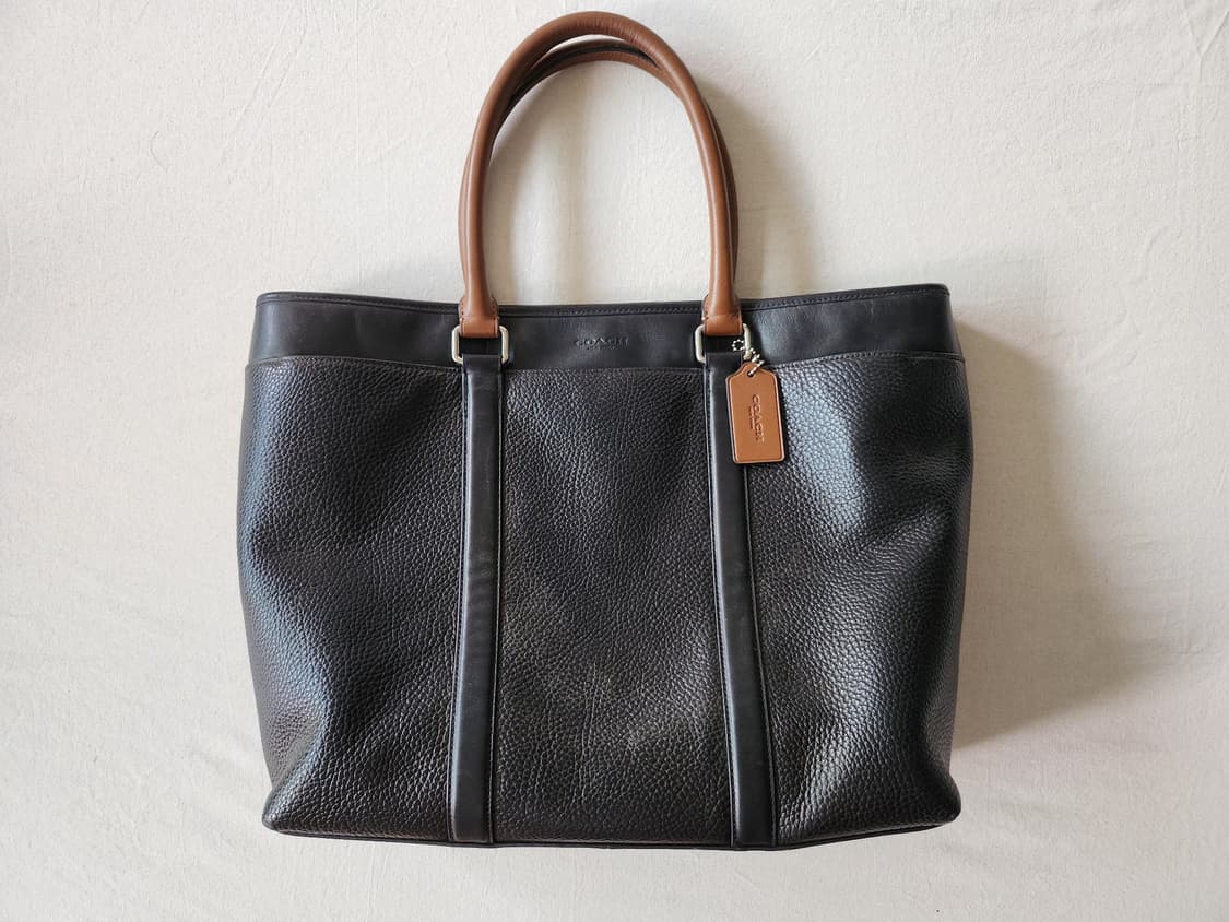 Coach 2way leather tote bag 상품이미지1
