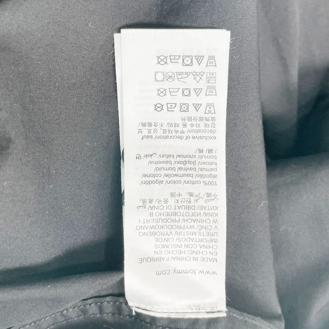타미진 포플린 셔츠 맥시원피스 M  상품이미지5