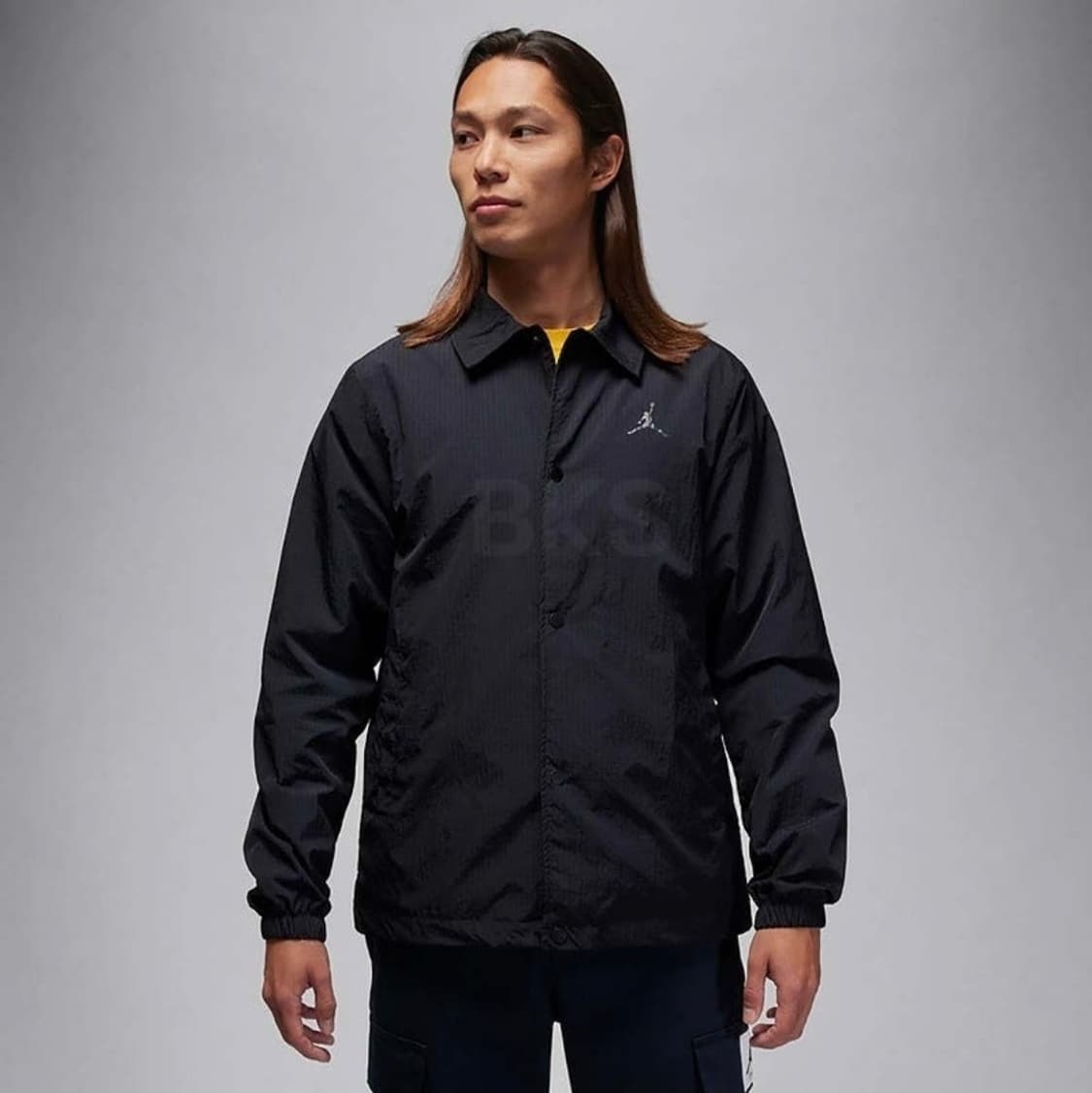 새상품_조던 블랙 코치 자켓 점퍼 상품이미지1