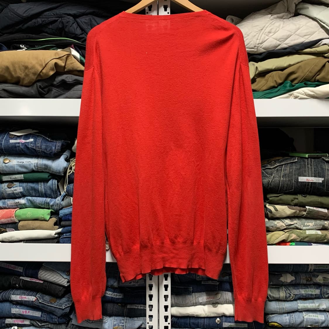 [2XL] 폴로 랄프로렌 피마코튼 라운드넥 니트 상품이미지3