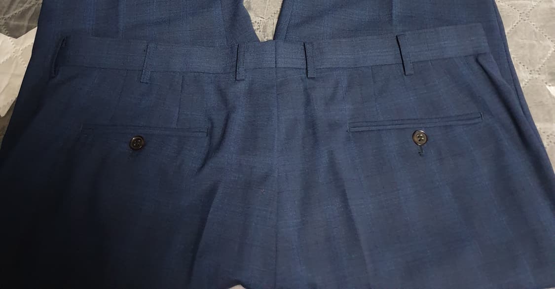 맨잇수트 트윌 봄 여름용 클래식 수트셋업 네이비 상품이미지7