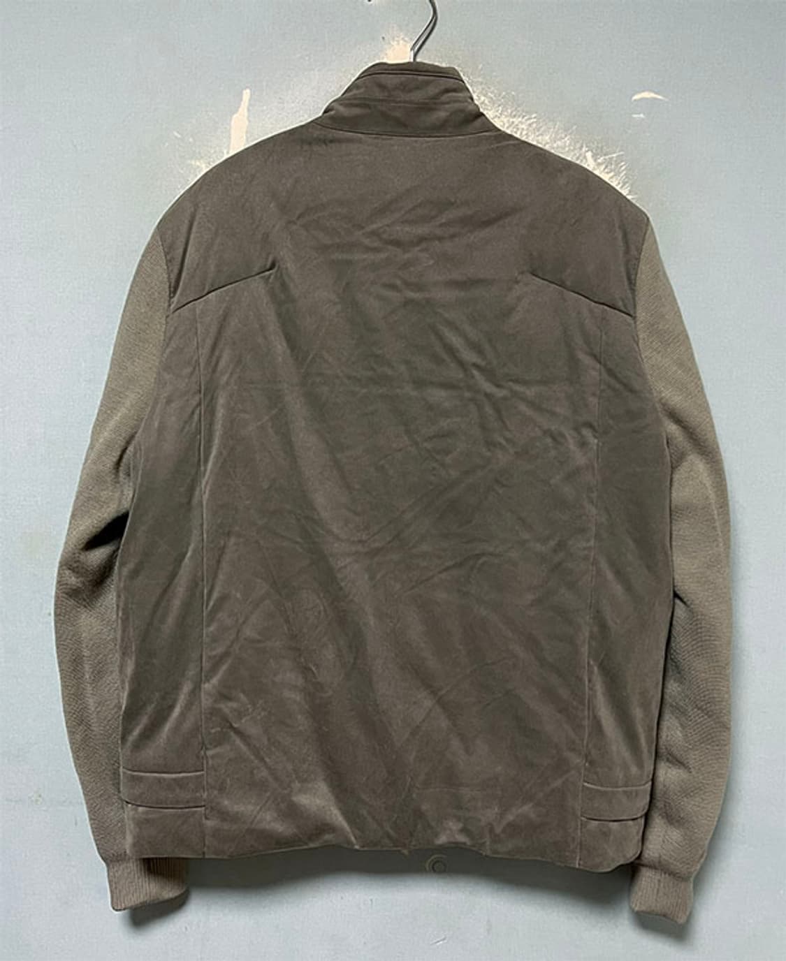 SIEG 지이크 남자 스웨이드 구스다운 패딩점퍼 새상품 L 100 상품이미지2