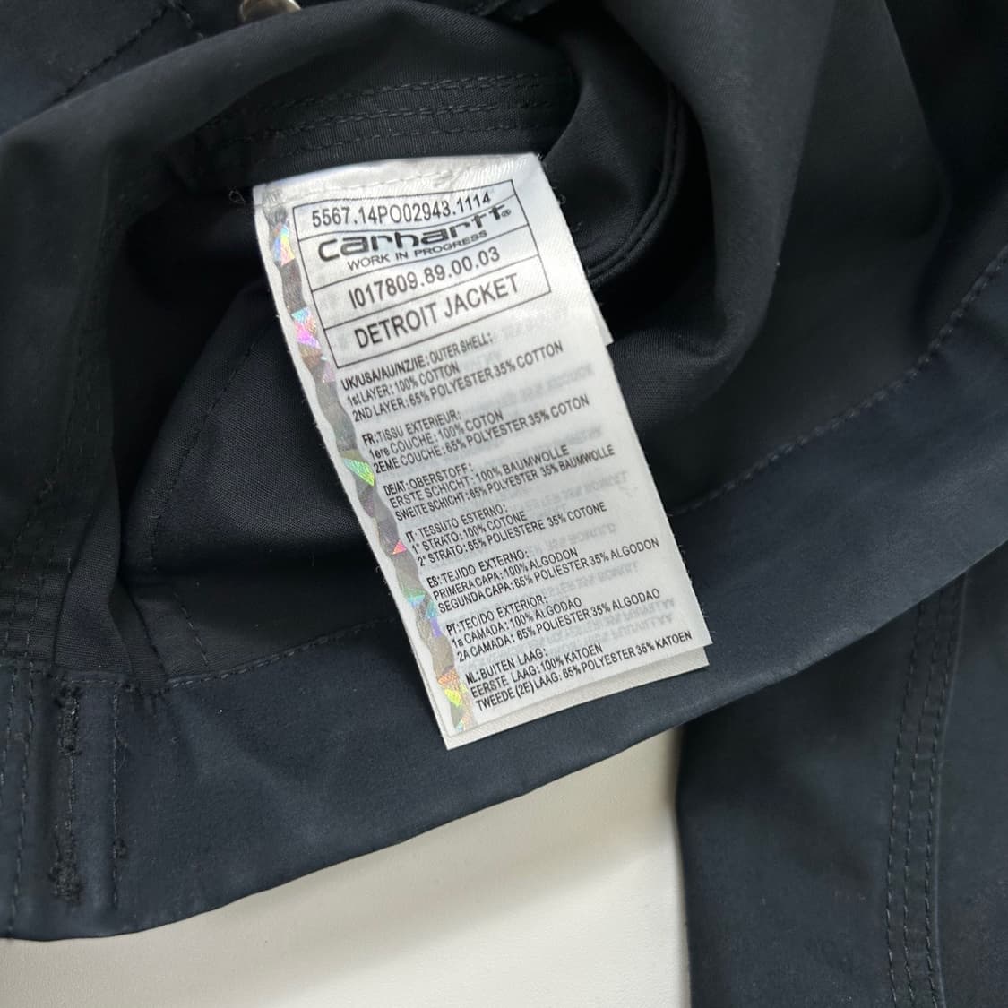 칼하트WIP 디트로이트 투웨이 자켓 상품이미지10