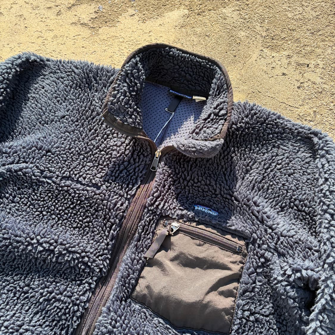 90s USA OG 파타고니아 딥파일 레트로 자켓 L 상품이미지4