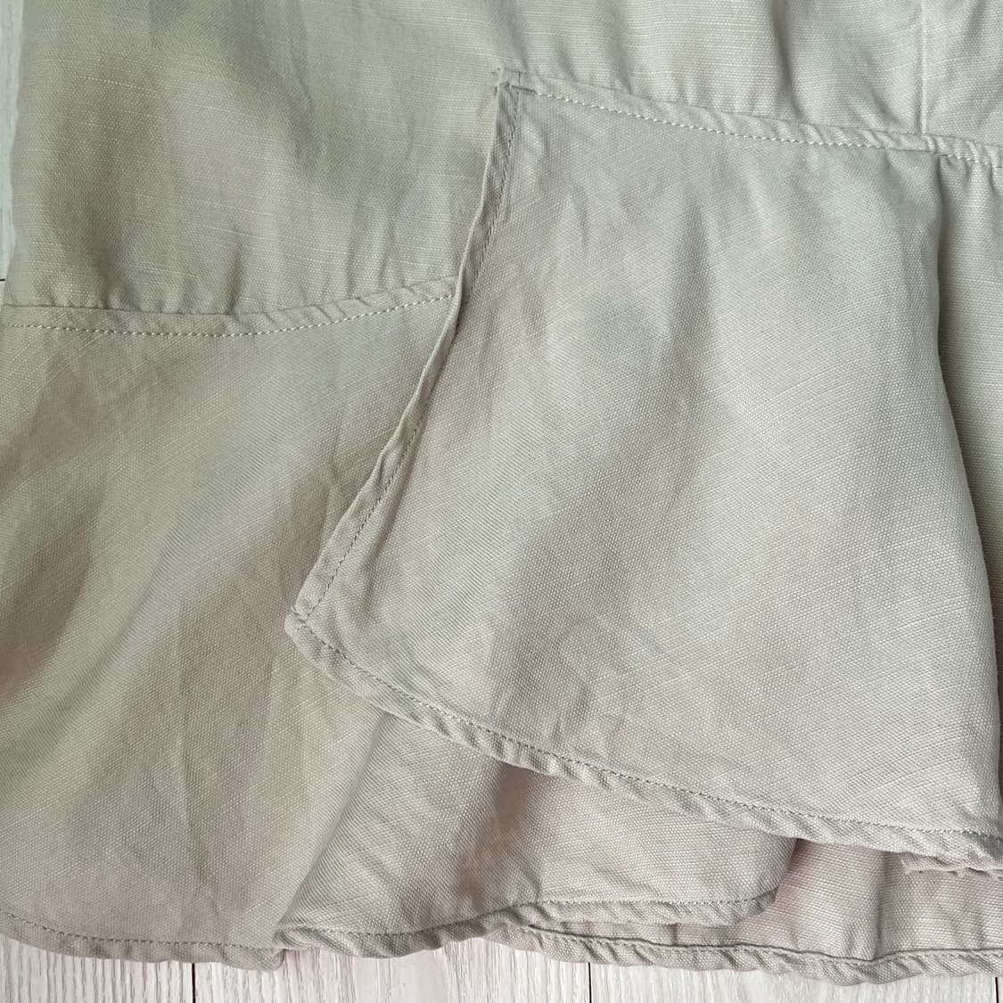 beige flare midi skirt 상품이미지4