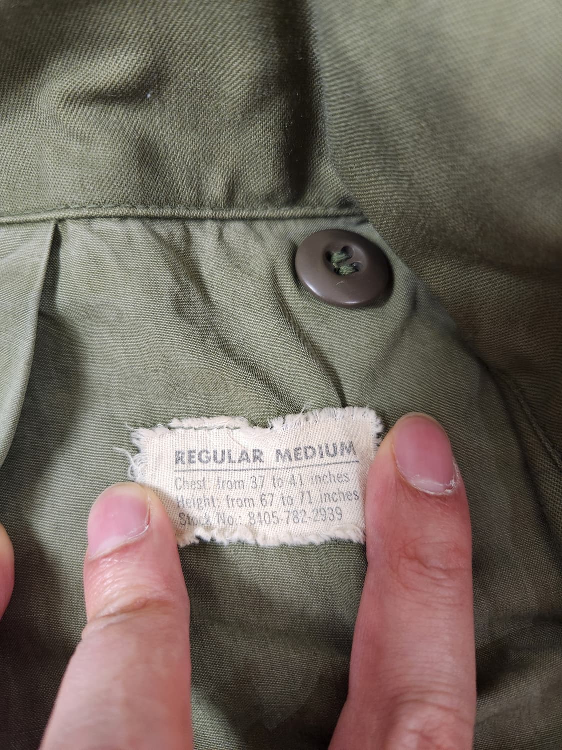 m65 필드자켓 1세대 미디움 상품이미지5